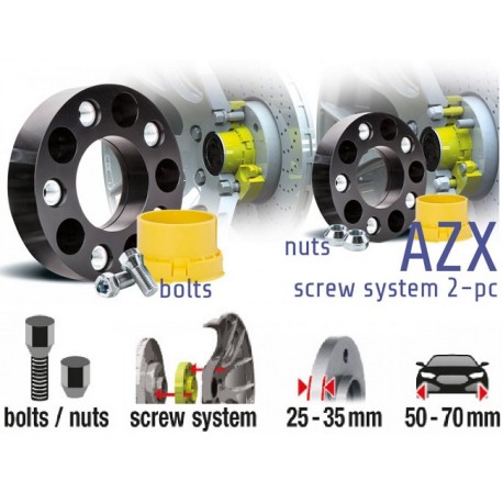 POWERTECH Distanzscheiben AZX 50mm Nissan GT-R R35