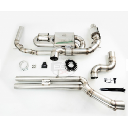EGO-X 3,5 Zoll Klappenauspuff-Anlage ab Kat Audi RS3 8V Limo 400PS 2