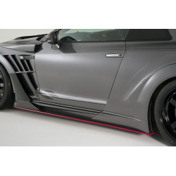 Varis Supersonic Kamikaze V2 Style Seitenschweller Nissan GT-R R35