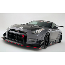 Varis Supersonic Kamikaze V2 Style Heckstossstange Nissan GT-R R35