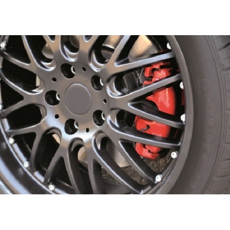 FOLIATEC Bremssattel Lack Rot Matt