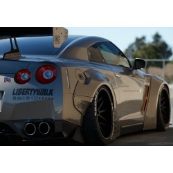 Liberty Walk Style Verbreiterungen Hinten Nissan GT-R R35