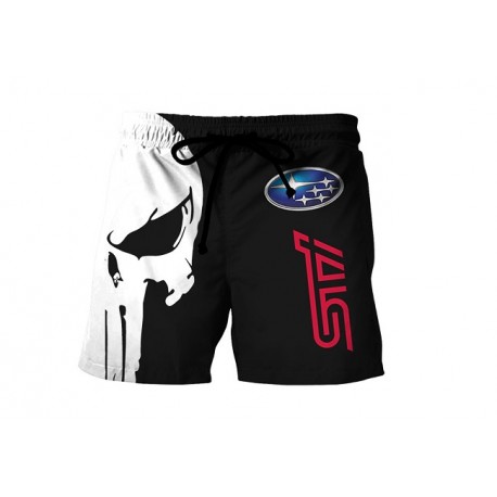 Subaru STI Skrull Shorts