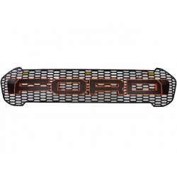 ABS Grill ''FORD'' Schwarz/Rot LED Ford Ranger 15-18