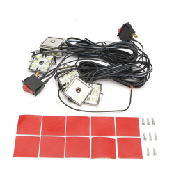 Heckklappen Beleuchtung LED ABS Ford Ranger T7 15-18 2