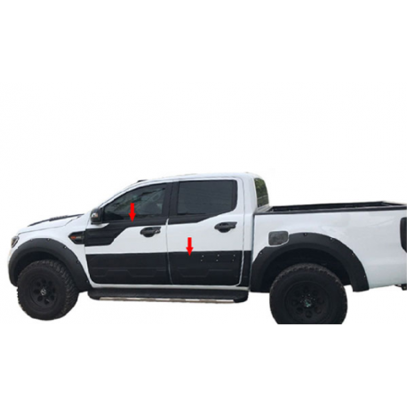 Seitenverkleidungen ABS Ford Ranger T6 + T7 2012-2019