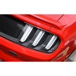 Rückleuchten Cover Carbon Ford Mustang 2014-