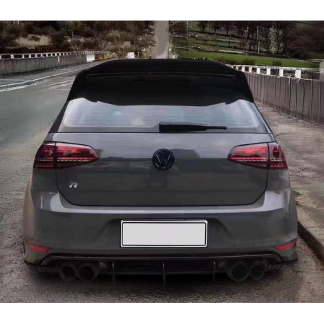 Heckdiffusor PU VW GOLF 7 R
