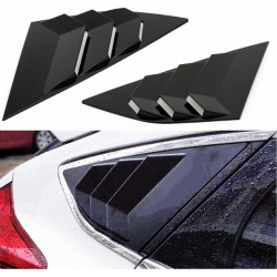 Side Window Louvers ABS Ford Focus 15-17