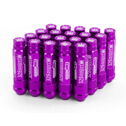 326Power Lug Nuts Radmuttern Violett M12x1.5