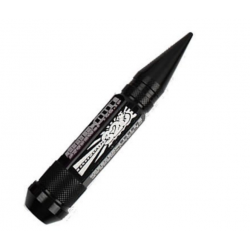 326Power Spike Lug Nuts Radmuttern Schwarz M12x1.5