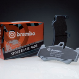 EVO VI / VII / VIII / IX 01.99-07 Brembo Bremsbeläge Vorderachse 2