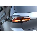 Full LED Heckleuchten Sequentiell Schwarz Smoke VW Golf 7