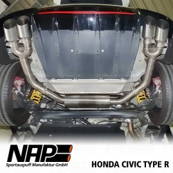 NAP Klappenauspuff-Anlage Honda Civic IX 2.0 i-VTEC (Type R)