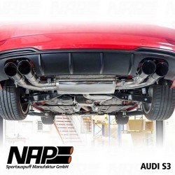 NAP Klappenanlage-Anlage Audi S3 Limousine 2