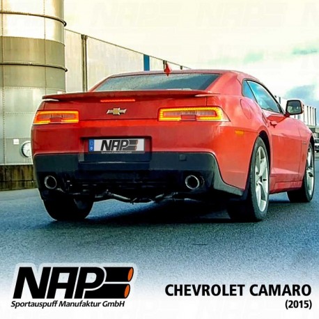 NAP Klappenauspuff-Anlage Chevrolet Camaro (Gen. 5)