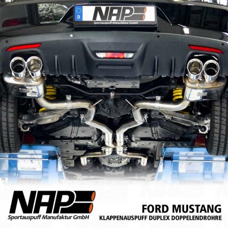 NAP Klappenauspuff-Anlage Ford Mustang 2015 5.0 V8