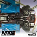NAP Klappenauspuff-Anlage Ford Mustang 2015 5.0 V8 X-Pipe