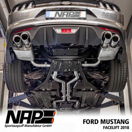 NAP Klappenauspuff-Anlage Ford Mustang 2018 GT 5.0 V8