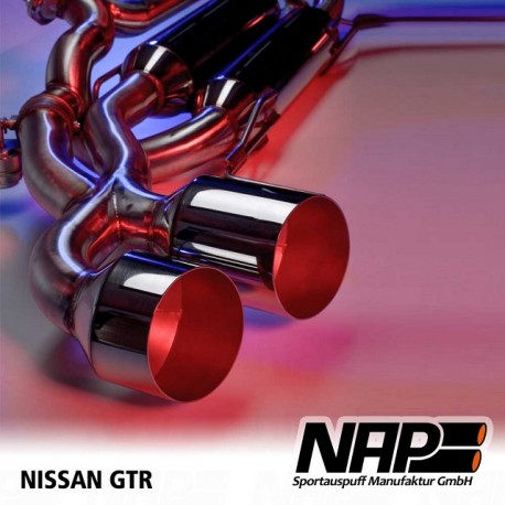 NAP Klappenauspuff-Anlage Nissan GT-R R35