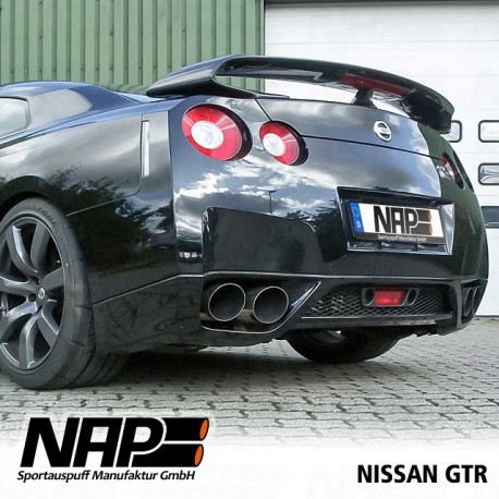 NAP Klappenauspuff-Anlage Nissan GT-R R35