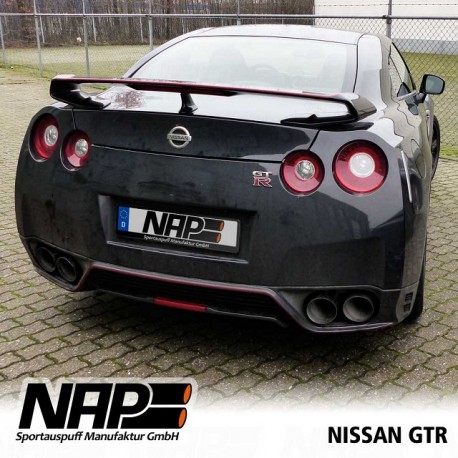 NAP Klappenauspuff-Anlage Nissan GT-R R35
