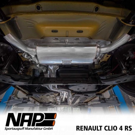 NAP Klappenauspuff-Anlage Renault Clio 4 R.S.