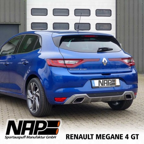 NAP Klappenauspuff-Anlage Renault Mégane 4 GT +Grandtour