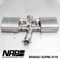 NAP Klappenauspuff-Anlage Renault Alpine A110 (2017)