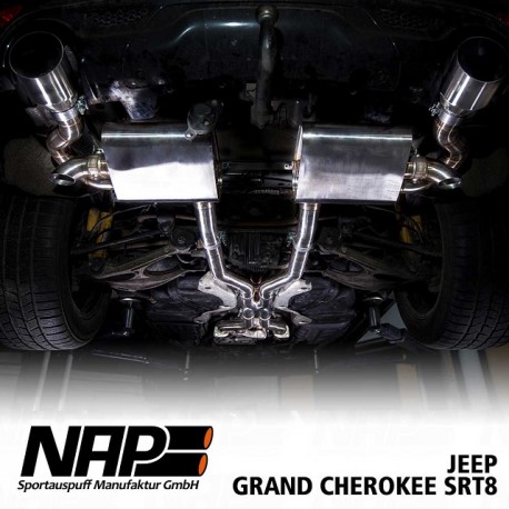 NAP Klappenauspuff-Anlage Jeep Grand Cherokee SRT8