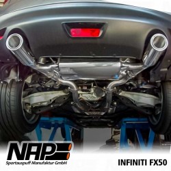 NAP Klappenauspuff-Anlage Infiniti FX50 (S51)