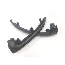 Dynamische Seitenblinker Schwarz Porsche Cayenne 958 2011-2017 2