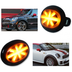 LED Seitenblinker schwarz Mini Cooper R55/R56/R57/R58/R59
