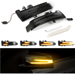 LED Seitenblinker sequentiell schwarz smoke Mercedes Benz s-Klasse