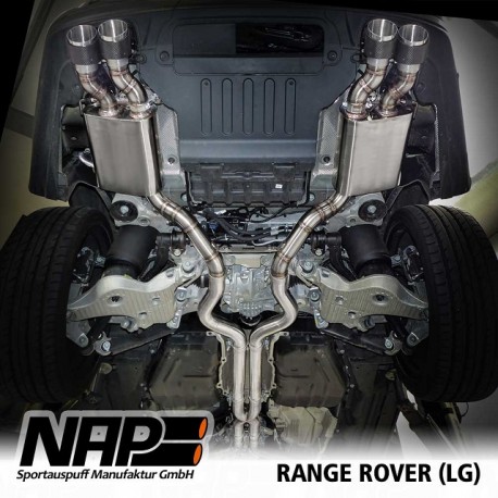 NAP Klappenauspuff-Anlage Range Rover V8