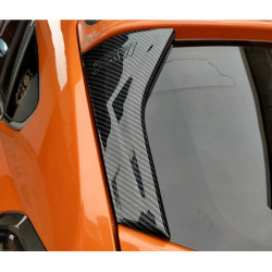 Carbon Look Heckscheiben Covers Subaru XV 2