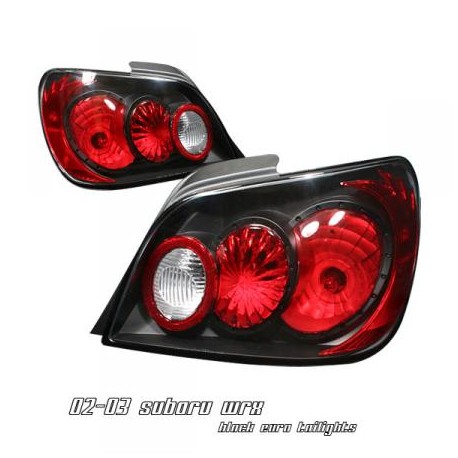 Heckleuchte APC Impreza 01-02 rot-schwarz
