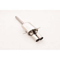 70mm Sportendschalldämpfer mittig Edelstahl Mini Cooper R56