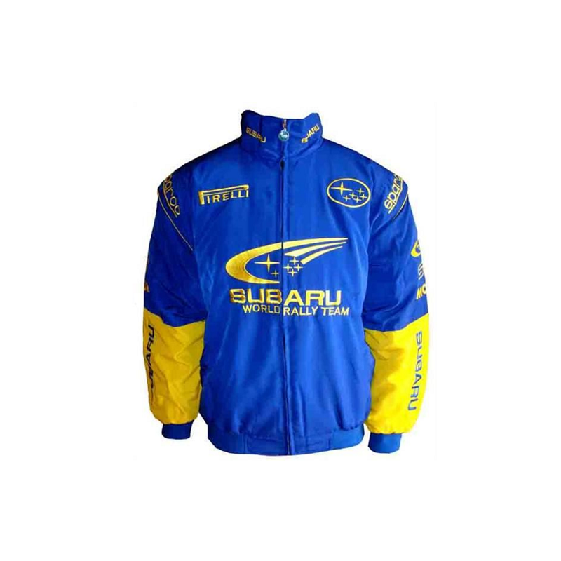 Subaru Rally Racing Uniform Subaru World Rally Team Racing Jacke Mode