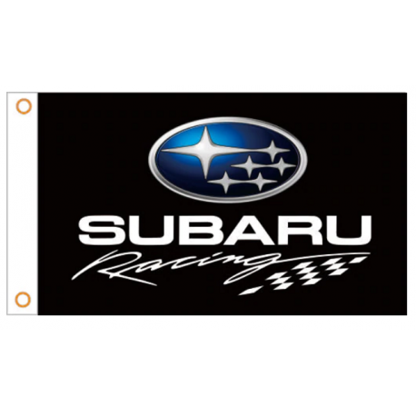 SUBARU Racing Fahne 90x150