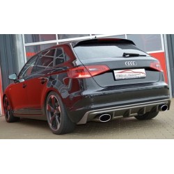 Friedrich Endschalldämpfer Audi A3 8V Sportback 1.2 L TFSI 2