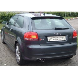 Friedrich Endschalldämpfer Audi S3 8P TFSI 2