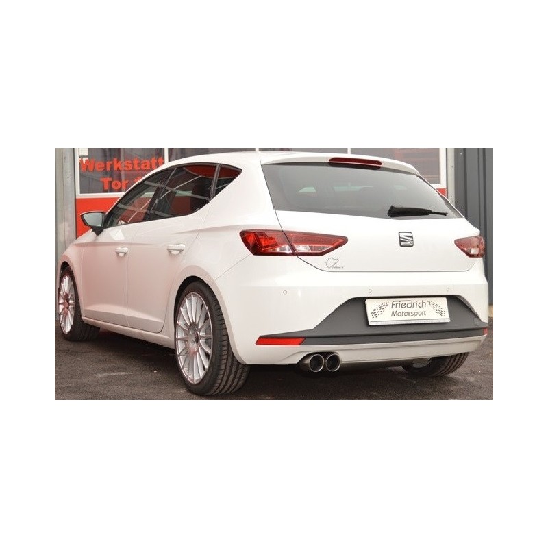 Seat Leon 5f Fr 1.4 Tsi Auspuffanlage Friedrich Auspuffanlage Seat Leon 5F/5F FR/5F SC inkl. CH-Gutachten