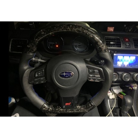 Forged Carbon Lenkrad Subaru Levorg und Impreza STI 2014-