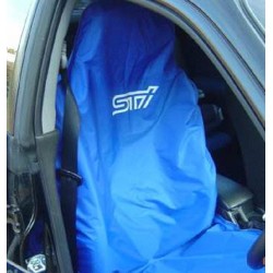 Subaru Sitz-Schonbezug STI Blau/Weiss
