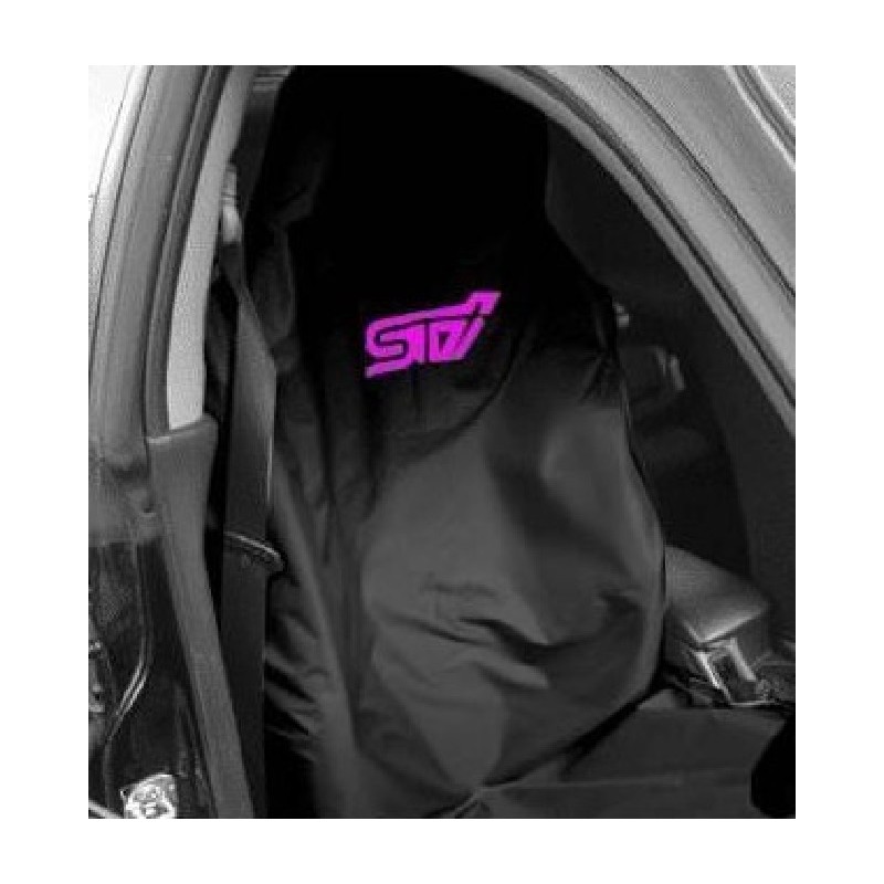 Subaru Sitz-Schonbezug STI Schwarz/Pink - Kauf auf Rechnung