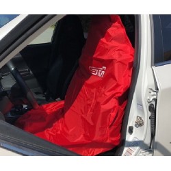 Subaru Sitz-Schonbezug STI Rot/Weiss