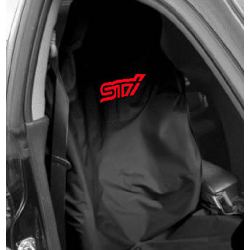 Subaru Sitz-Schonbezug STI Schwarz/Rot