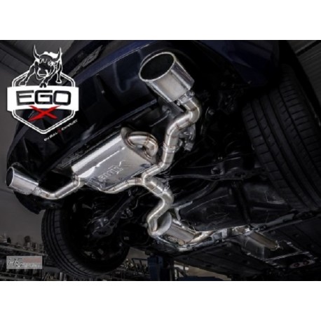 EGO-X Klappenauspuff-Anlage Seat Leon Cupra 300 FL