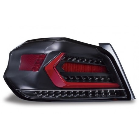 LED Rückleuchten V2 Schwarz Subaru WRX STI 2014+